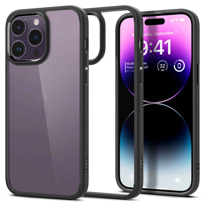 Spigen Ultra Hybrid for iPhone 14 Pro - Matte Black (Barcode: 8809811864588 )