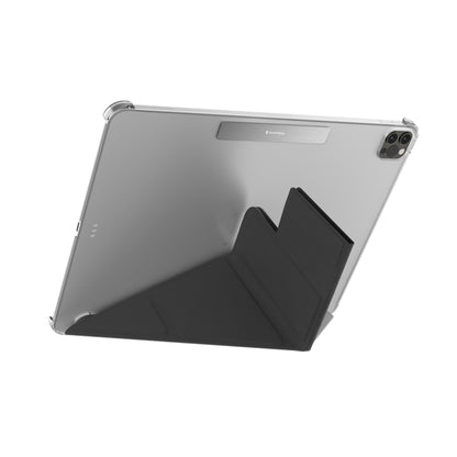 SwitchEasy Origami Nude Flexi-Folding Folio Clear Case for iPad Pro 11" ( 2022 - 2020 - 2018 ) - iPad Air 10.9" ( 2022 - 2020 ) - Black (Barcode: 4895241108501 ) - Forexengineer -Malaysia- 4895241108501