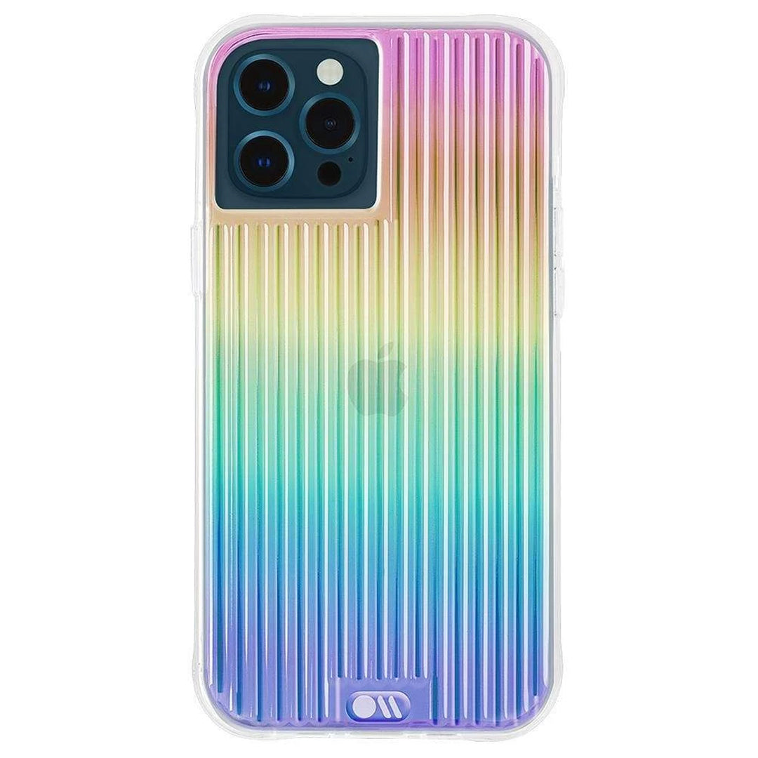 Case-Mate Tough Groove for iPhone 13 Pro Max 6.7" 5G with Antimicrobial - Iridescent (Barcode: 840171708769 )
