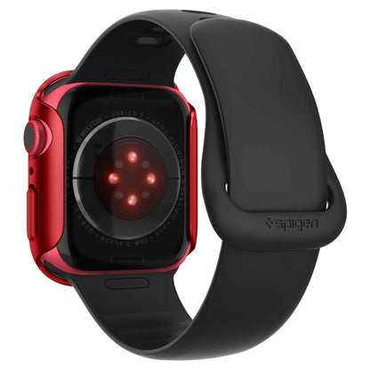 Spigen Thin Fit Case for Apple Watch Series 7 ( 45mm ) - Metallic Red (Barcode: 8809811857627 )