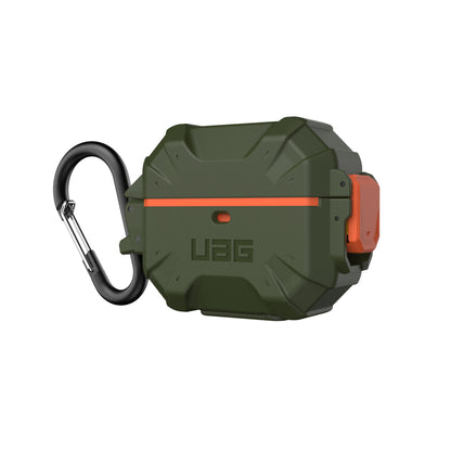 UAG Pathfinder for Airpods Gen 3 - 3rd Gen 2021 - Water Resistant Case - Olive-Orange - Forexengineer -Malaysia- 840283900075