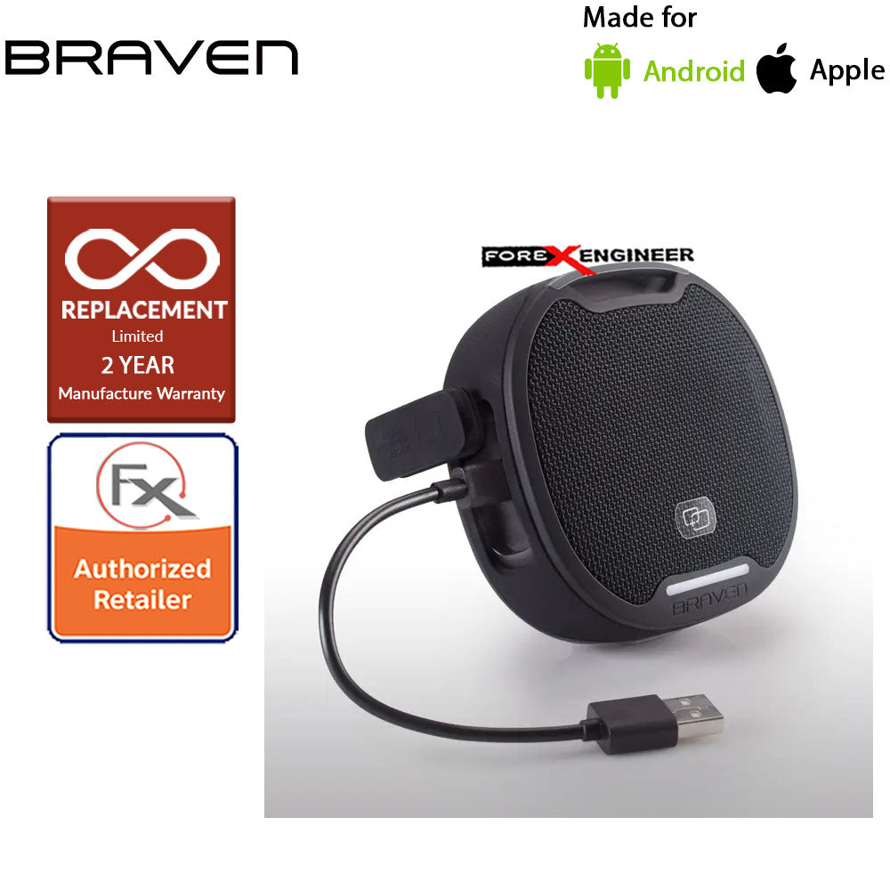 Braven Speakers BRV-S - Waterproof Rugged and Portable Speaker - Black ( 848467094848 )