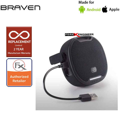Braven Speakers BRV-S - Waterproof Rugged and Portable Speaker - Black ( 848467094848 )