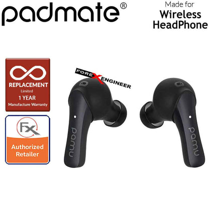 Padmate Pamu Slide True Wireless Earbud Headphones ( Qualcomm aptX ) ( Black ) ( Barcode: 6956617490137 )