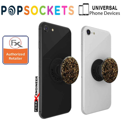 PopSockets PopGrip  Swappable Premium ( Foil Confetti Gold ) ( Barcode : 842978158297 )