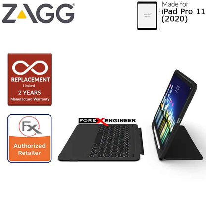 [RACKV2_CLEARANCE] ZAGG Slim Book Go for iPad Pro 11 inch - 11" 2nd Gen ( 2020 ) compatible with 1st Gen ( 2018 ) ( Barcode : 848467080537 )