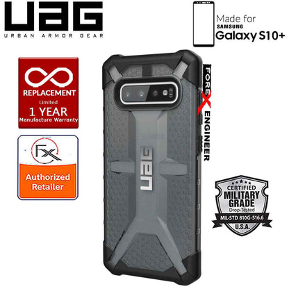 UAG Plasma for Samsung Galaxy S10+ - S10 Plus - Feather-Light Military Drop Tested - Ash - Forexengineer-malaysia