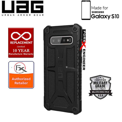 UAG Monarch for Samsung Galaxy S10 - Rugged Military Drop Tested - Black - Forexengineer-malaysia