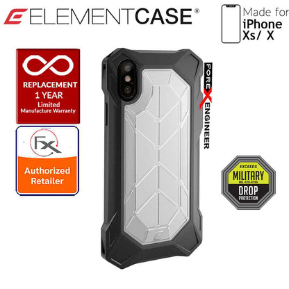 Element Case Rev for iPhone Xs - X - 3 meters Drop Proof Protection - Clear - Forexengineer-malaysia