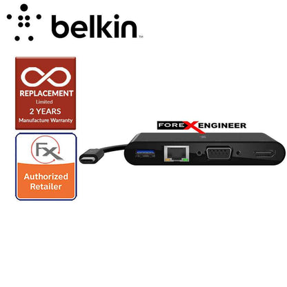 [RACKV2_CLEARANCE] Belkin USB-C Multimedia + Charge Adapter (100W PD) - (Barcode : 745883799107 )