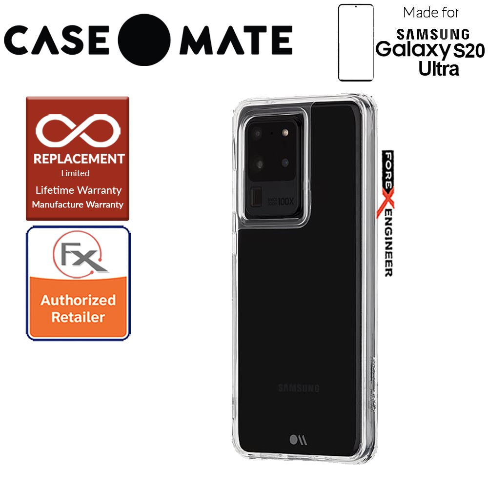 Case-Mate Case Mate Tough for Samsung Galaxy S20 Ultra 6.9" - Clear Color
