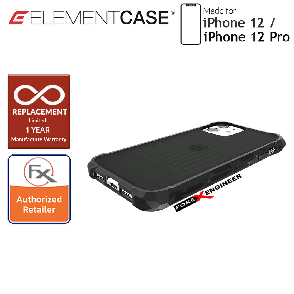 Element Case Special Ops for iPhone 12 - 12 Pro 5G 6.1" - Black Colour (Barcode : 810046111475)