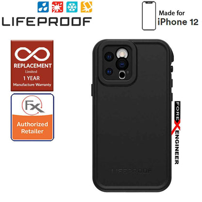 Lifeproof FRE Waterproof Case for iPhone 12  5G 6.1" - Black (Barcode: 840104249574 )
