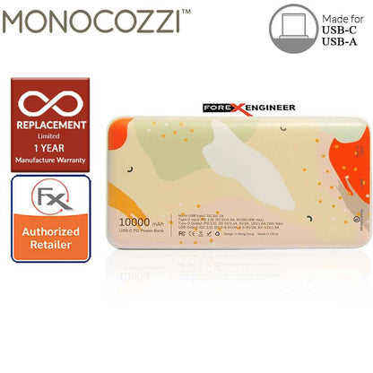[RACKV2_CLEARANCE] Monocozzi Pattern Lab Powerbank 10000mAh 18W PD QC3.0 Abstract color