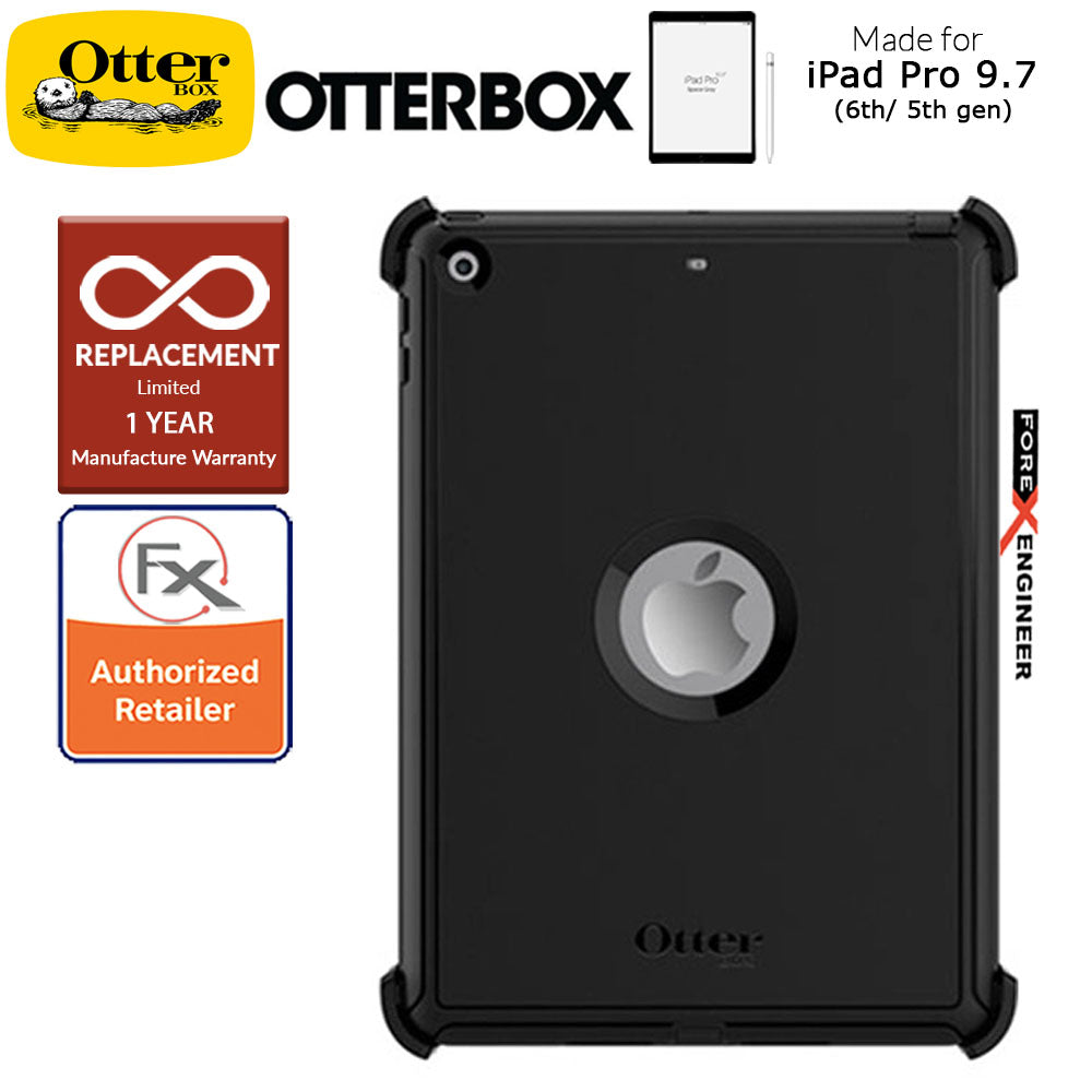 OtterBox Defender Series for iPad 9.7 inch 2018 5th - 6th Gen - Black Color ( Barcode: 660543419112 )