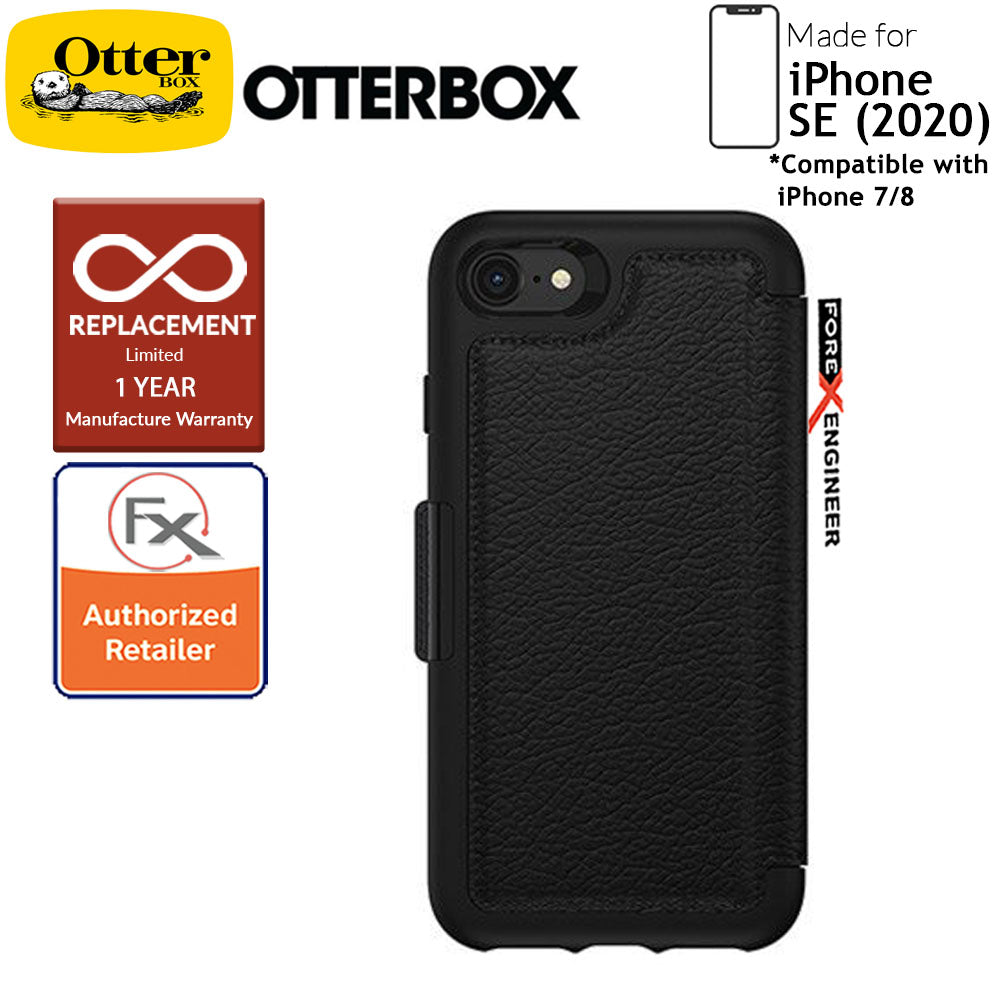 [RACKV2_CLEARANCE] OtterBox Strada for iPhone SE 2nd Gen ( 2020 ) Compatible with iPhone 8 - 7 - Shadow Color ( Barcode: 840104211441 )
