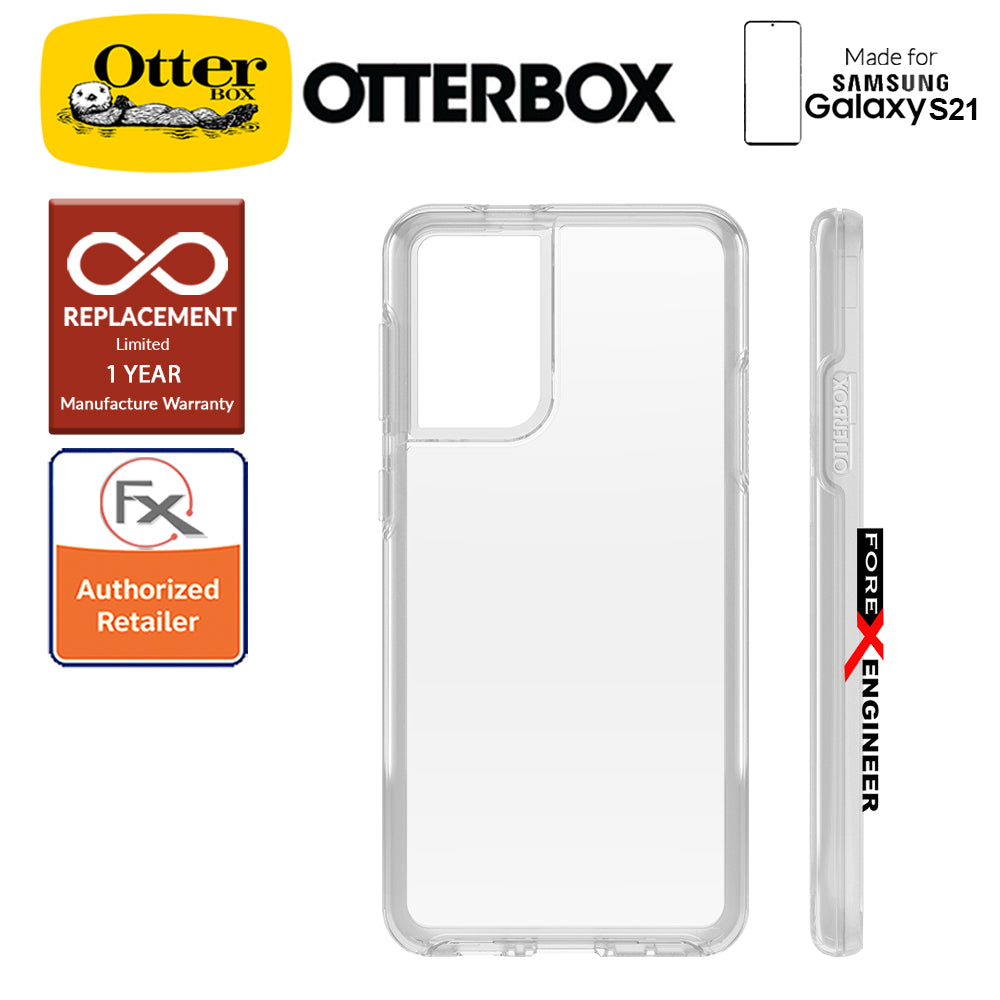 OtterBox Symmetry Clear for Samsung Galaxy S21 5G - Clear (Barcode : 840104245132)