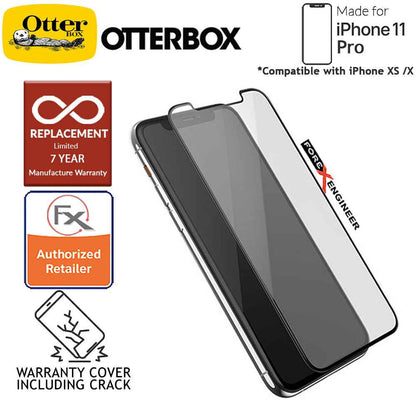 Otterbox Glass Amplify Edge 2 Edge for iPhone 11 Pro - iPhone X - iPhone XS - 2.5D Screen Protector - 7 Years Warranty