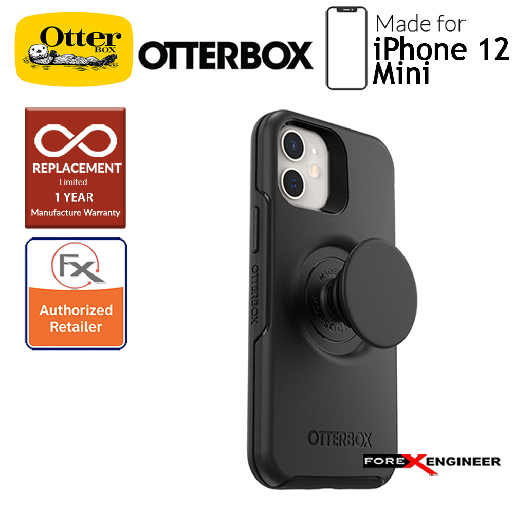 Otterbox Otter + Pop Symmetry for iPhone 12 Mini 5G 5.4" - Black (Barcode : 840104215500)