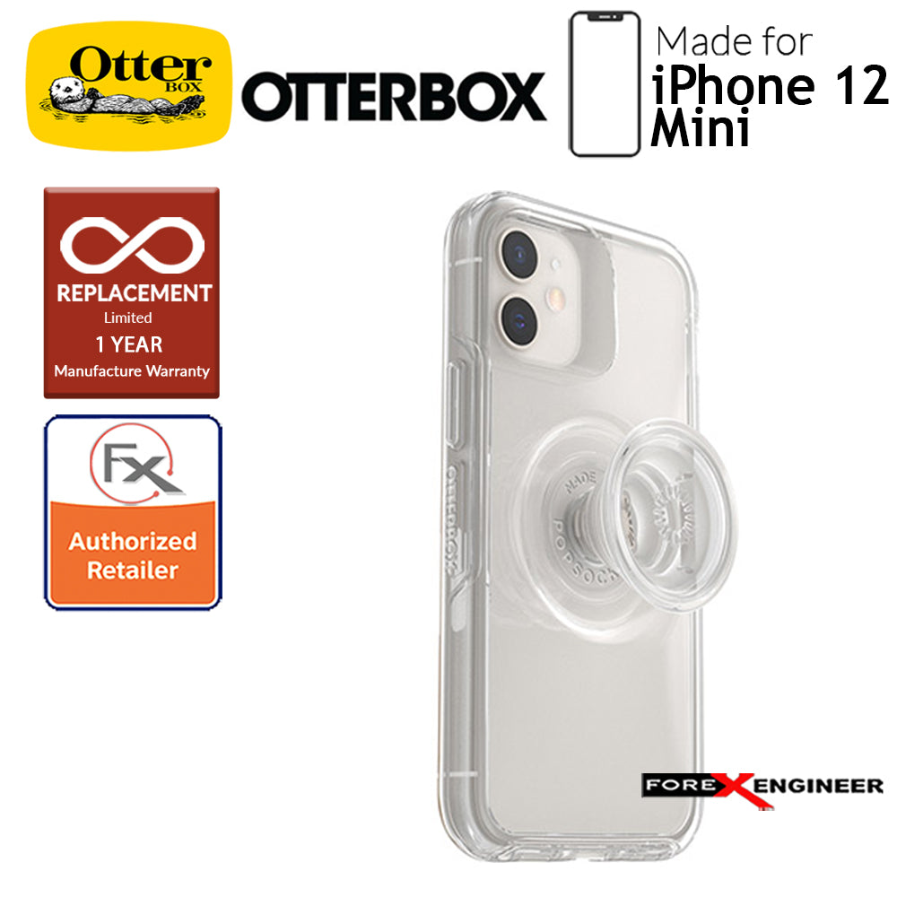 Otterbox Otter + Pop Symmetry for iPhone 12 Mini 5G 5.4" - Clear (Barcode : 840104219836)