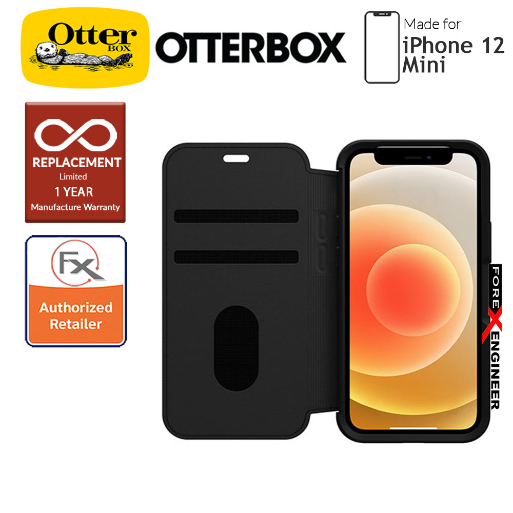 Otterbox Strada for iPhone 12 Mini 5G 5.4" - Shadow Black (Barcode: 840104215340)