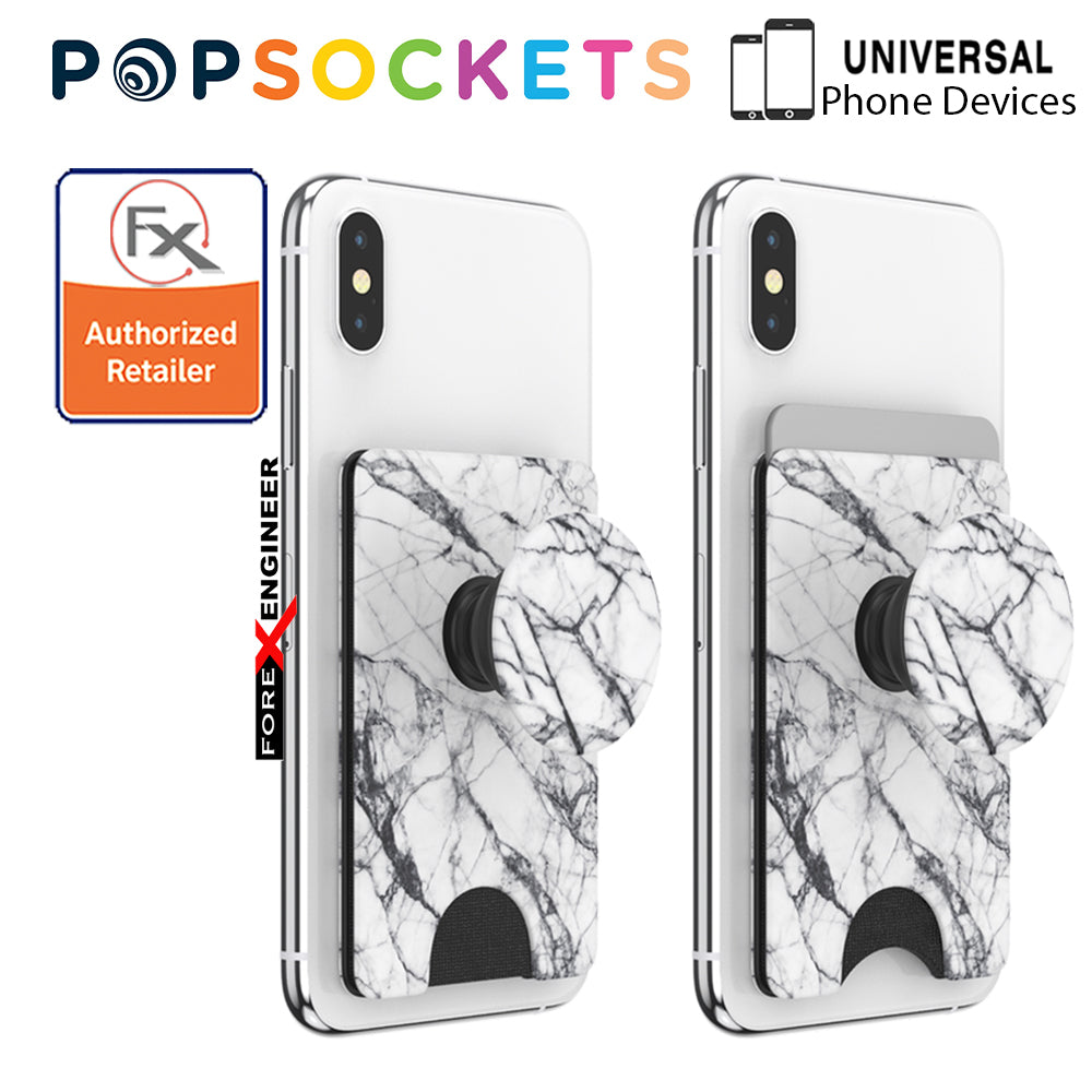 PopSockets PopWallet+ - Dove White Marble (Barcode: 842978171289)