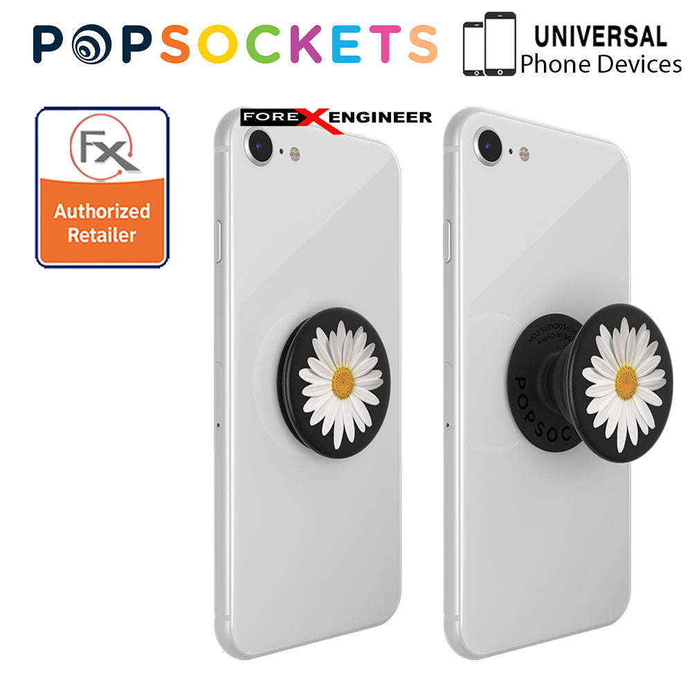 PopSockets Swappable - White Daisy (Barcode: 842978139654)