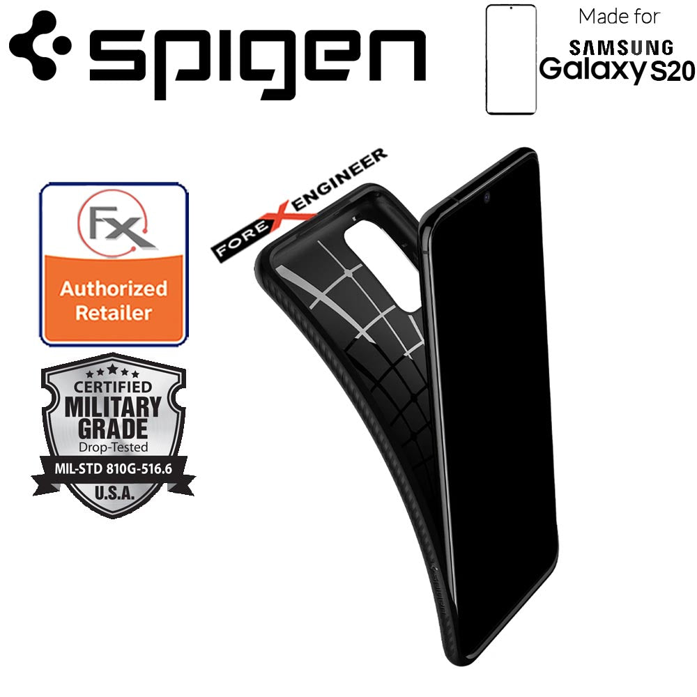 Spigen Liquid Air for Samsung Galaxy S20 6.2" - Matte Black  Color