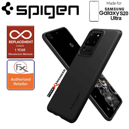 Spigen Thin Fit for Samsung Galaxy S20 Ultra 6.9" - Black Color