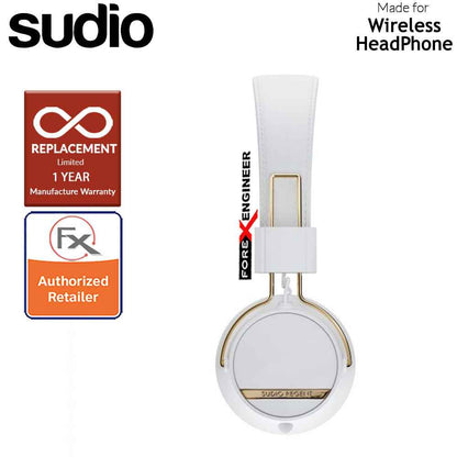 Sudio Regent 2 - Regent II Wirelss Headphone with Passive-Noise Isolation ( White )