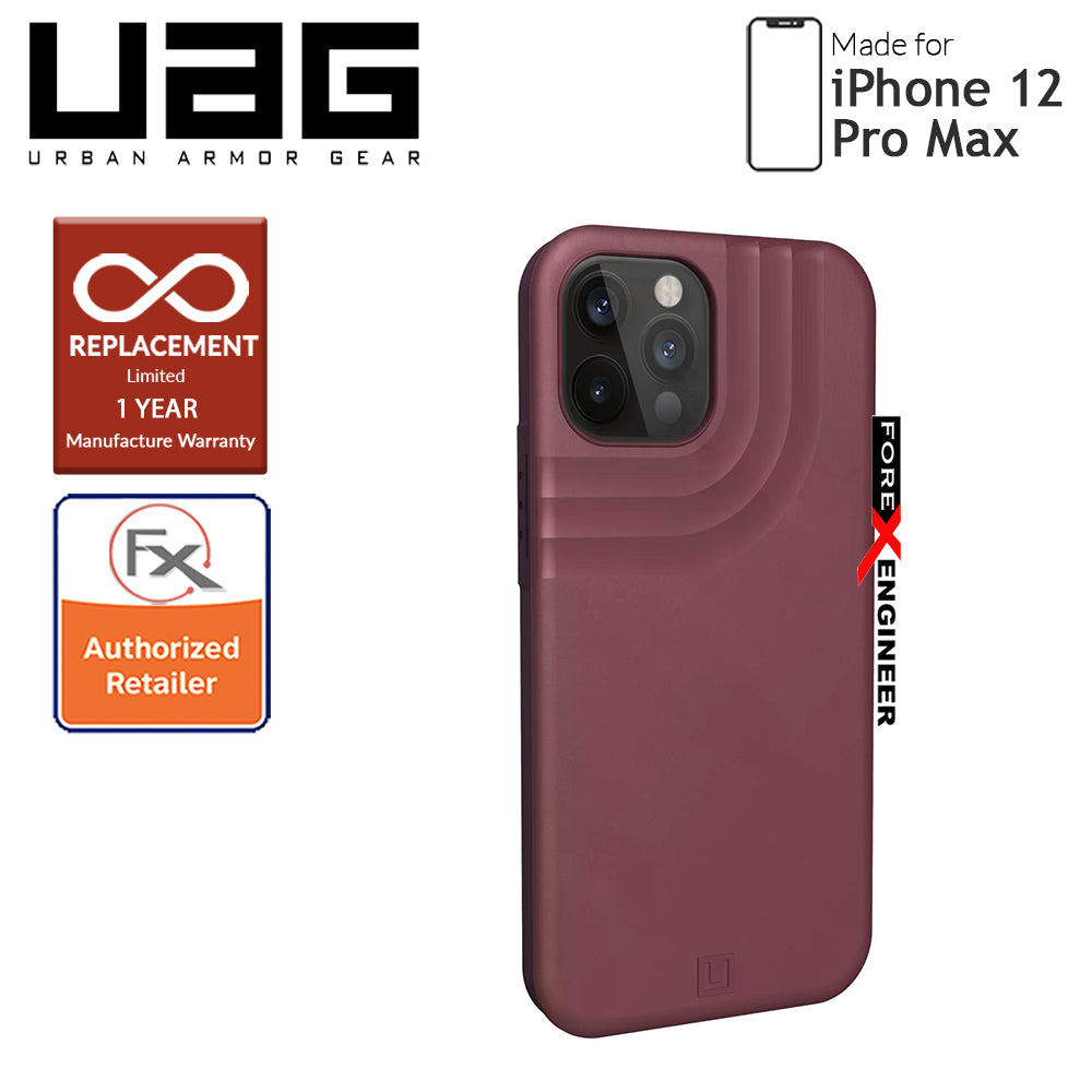 [RACKV2_CLEARANCE] UAG Anchor for iPhone 12 Pro Max 5G 6.7" - Aubergine (Barcode : 812451037470)