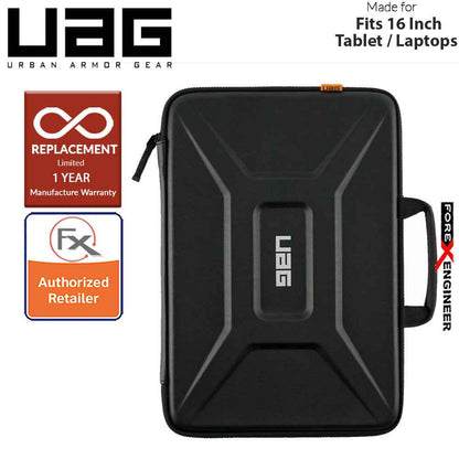 UAG Large Sleeve with Handle for Laptop 15" - 16" - 15 - 16 inch - Black Color ( Barcode : 812451034158 )