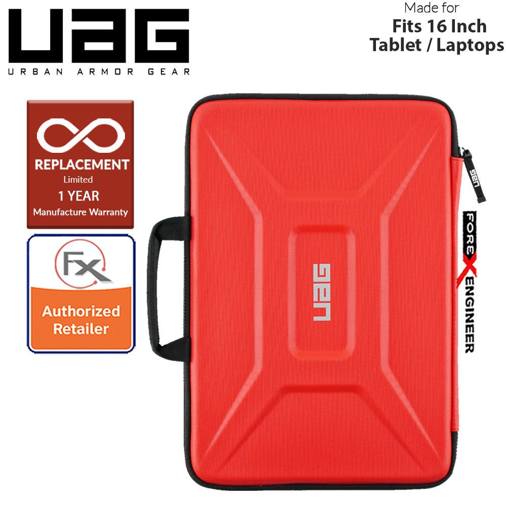 UAG Large Sleeve with Handle for Laptop 15" - 16" - 15 - 16 inch - Magma Color ( Barcode : 812451034165 )