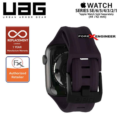 [RACKV2_CLEARANCE] UAG Scout Strap for Apple Watch Series 7 - SE - 6 - 5 - 4 - 3 - 2 - 1 ( 45mm - 42mm - 44mm ) - Eggplant Colour (Barcode: 812451037708)