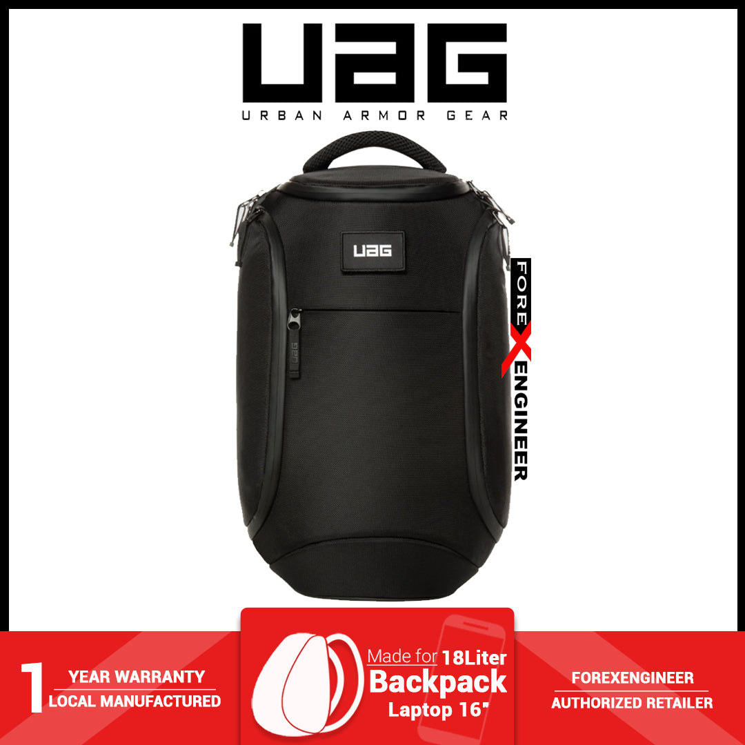 UAG The Standard Issue 18 Liter backpack - Fit 16" Laptop and Weather resistant materials - Black ( Barcode : 812451037678 )