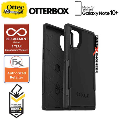 Otterbox Commuter for Samsung Galaxy Note 10+ - Note 10 Plus - 2 Layers Lightweight Protection Case - Black - Forexengineer-malaysia