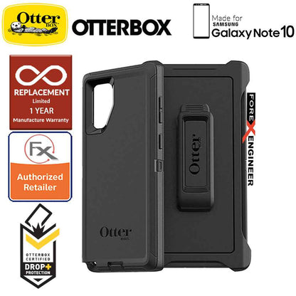 Otterbox Defender for Samsung Galaxy Note 10 - 2 Layers Lightweight Protection Case - Black - Forexengineer-malaysia