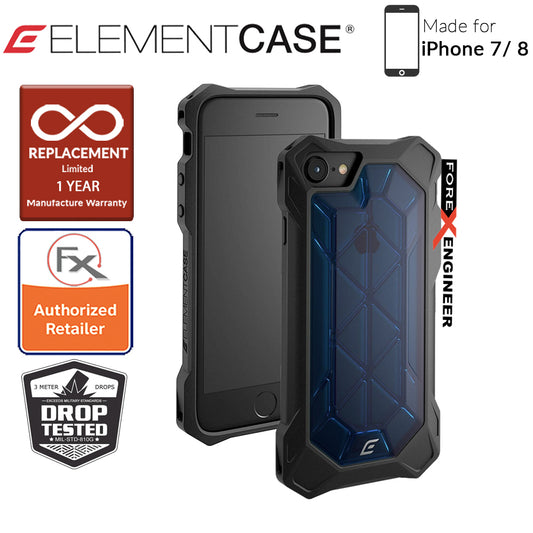 Element Case - Rev (7-8) - Red (Compatible with iPhone SE 2nd Gen 2020) (640947793124)