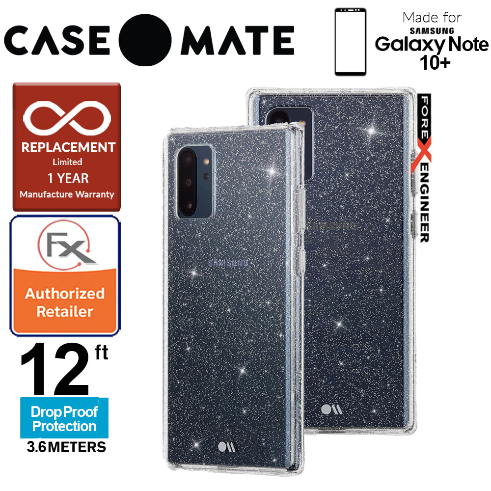 Case Mate Sheer Crystal for Samsung Galaxy Note 10+ - Note 10 Plus  - Clear