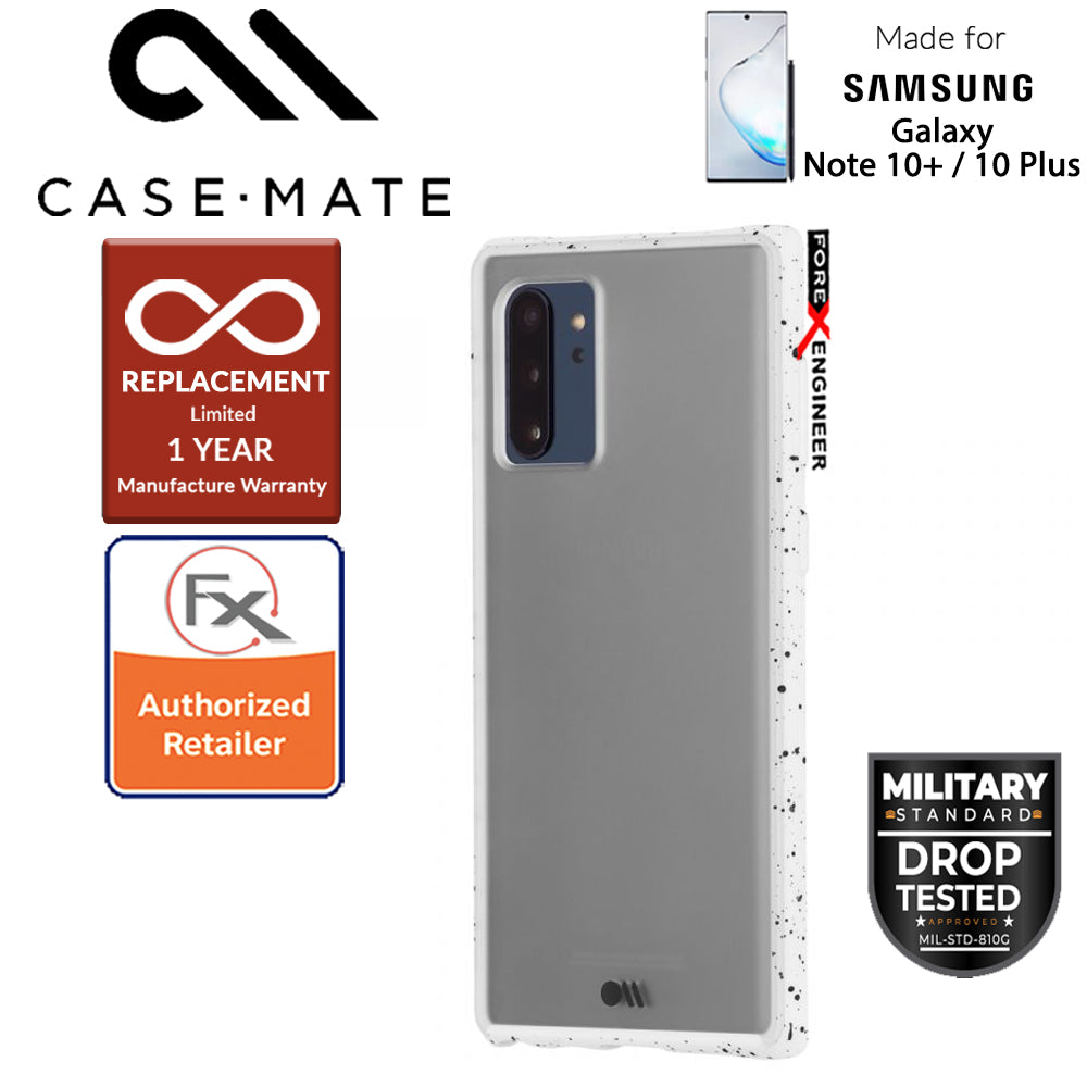 Case Mate Tough Speckled for Samsung Galaxy Note 10+ - Note 10 Plus  - White