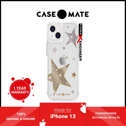 Case-Mate Sheer Superstar for iPhone 13 6.1" 5G with Antimicrobial - Clear (Barcode: 840171706895 )