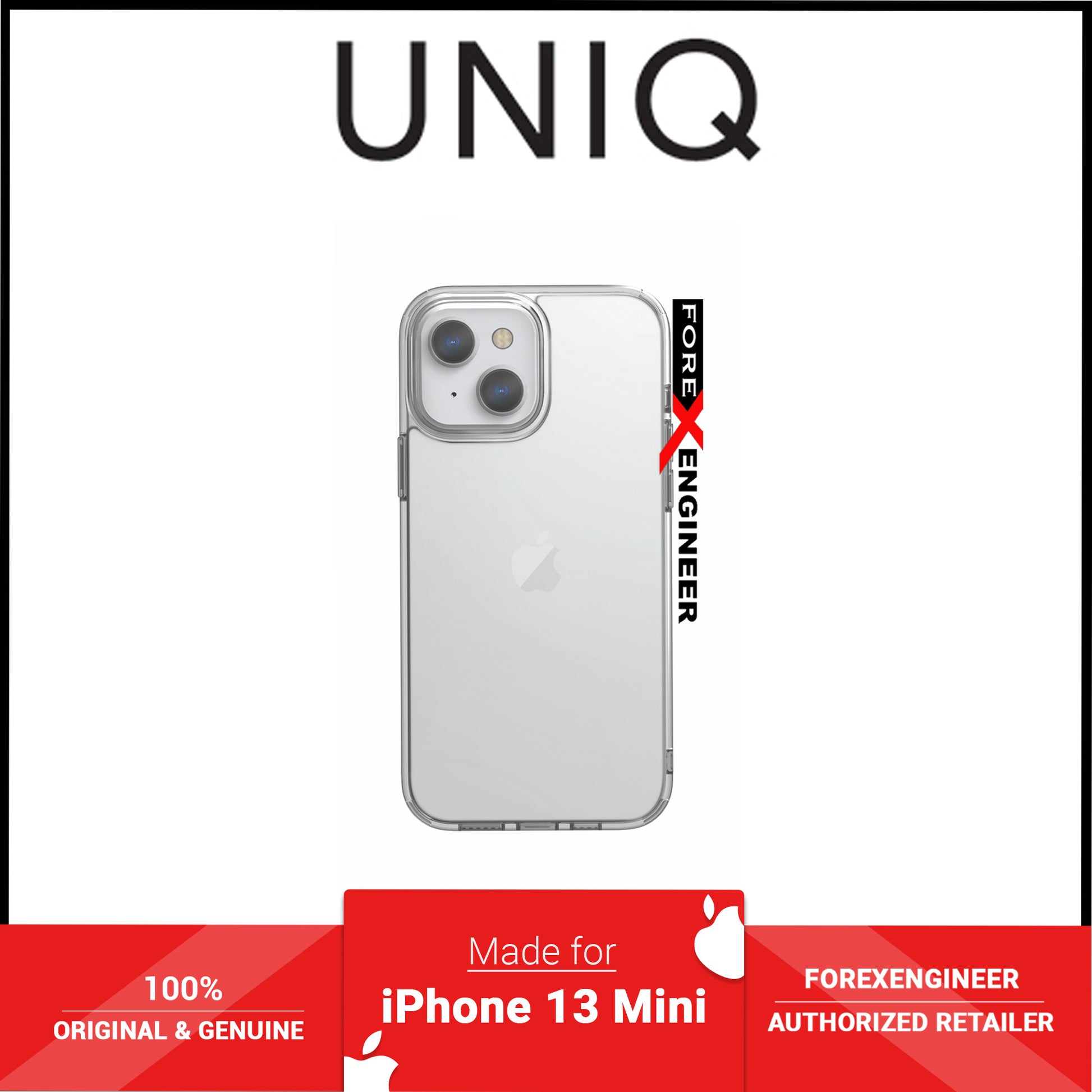 UNIQ Lifepro Xtreme for iPhone 13 Mini 5.4" 5G - Clear - Forexengineer -Malaysia- 8886463677896