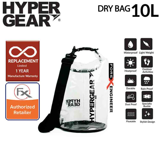 HyperGear Dry Bag 10L - Clear Type