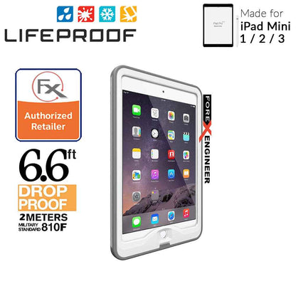 Lifeproof Nuud for iPad Mini 3 - 2 - 1 - Waterproof , Shockproof , Dirtproof - Avalanche White [CLEARANCE - NO WARRANTY] - Forexengineer-malaysia