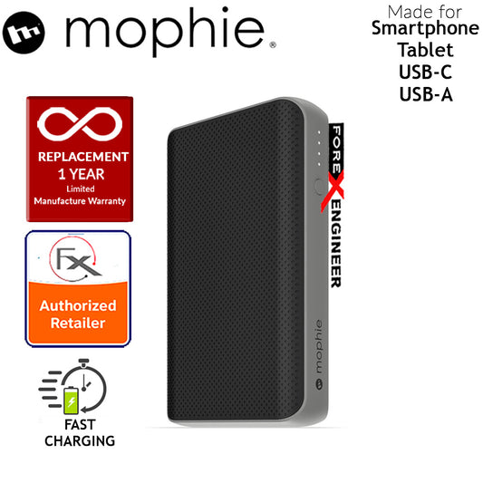 Mophie Powerstation PD XL 10,050mAh - PD 18W Fast Charge Up to 2.5 Times Faster Than a Standard Charger