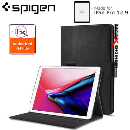 Spigen Stand Folio for iPad Pro 12.9" ( 2018 ) - Black - Forexengineer-malaysia
