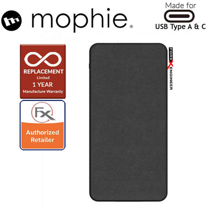 Mophie Powerstation XXL 20,000mAh - Premium Fabric Finish - Black - Forexengineer-malaysia
