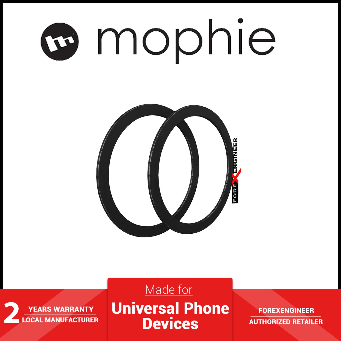 Mophie Snap Adapters - Compatible with Mophie snap and snap+ accessories (Barcode: 840056140684 )