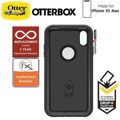 [RACKV2_CLEARANCE] Otterbox Defender for iPhone Xs Max - Black - Forexengineer-malaysia