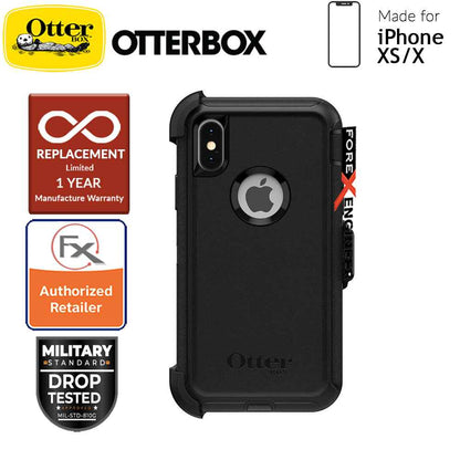 Otterbox Defender Series for iPhone Xs - X - Black - Forexengineer-malaysia